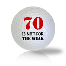 Age Of 70 Golf Balls - Found Golf Balls