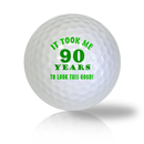 Age Of 90 Golf Balls - Found Golf Balls