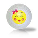 All Dolled Up Emoticon Golf Balls Used Golf Balls - Foundgolfballs.com