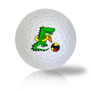 Alligator Playing on the Beach Golf Balls Used Golf Balls - Foundgolfballs.com