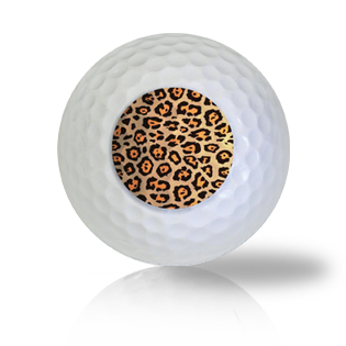 Leopard Skin Print Golf Balls Used Golf Balls - Foundgolfballs.com