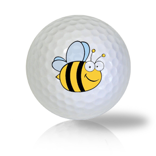 Cartoon Bee Golf Balls - Found Golf Balls