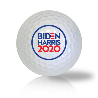 Biden Harris 2020 Golf Balls - Circle Used Golf Balls - Foundgolfballs.com