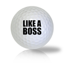 Like A Boss Golf Balls - Found Golf Balls