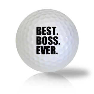 Best Boss Ever Golf Balls - Found Golf Balls