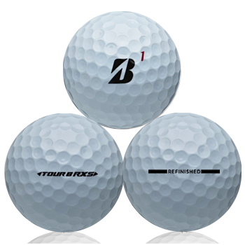 Custom Bridgestone Tour B RXS Refinished (Straight Line) Used Golf Balls - Foundgolfballs.com