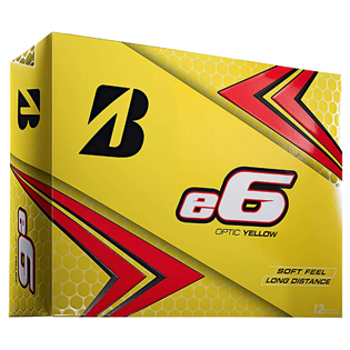 Custom Bridgestone e6 B Yellow Mix (New In Box) Used Golf Balls - Foundgolfballs.com