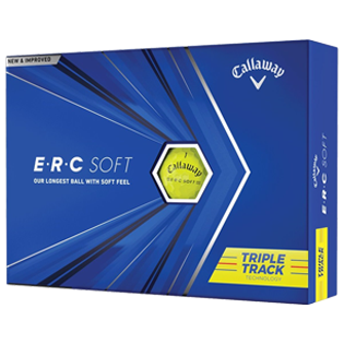 Callaway ERC Triple Track Yellow 2021 (New In Box) Used Golf Balls - Foundgolfballs.com