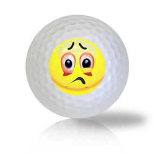 Can't Sleep Emoticon Golf Balls Used Golf Balls - Foundgolfballs.com
