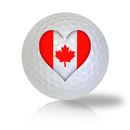 I Love Canada Golf Balls - Found Golf Balls