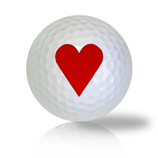 Hearts Golf Balls - Found Golf Balls