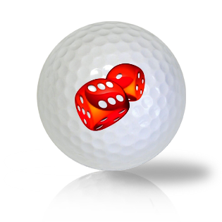 Dice Golf Balls - Found Golf Balls