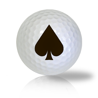 Spades Golf Balls - Found Golf Balls