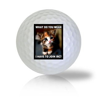 Cat Golf Balls - Found Golf Balls