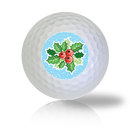 Christmas Holly Golf Balls - Found Golf Balls