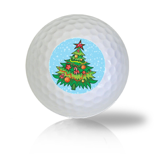 Christmas Tree Golf Balls - Found Golf Balls