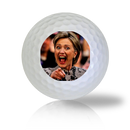 Hillary Clinton Laughing & Pointing Golf Balls Used Golf Balls - Foundgolfballs.com