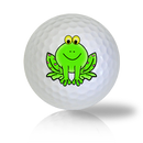 Cute Smiling Frog Golf Balls Used Golf Balls - Foundgolfballs.com