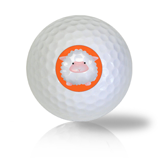 Cute Sheep Golf Balls Used Golf Balls - Foundgolfballs.com