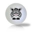 Cute Zebra Standing Golf Balls Used Golf Balls - Foundgolfballs.com