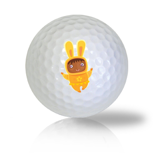 Easter Bunny Golf Balls - Found Golf Balls