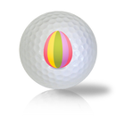 Rainbow Easter Egg Golf Balls - Found Golf Balls