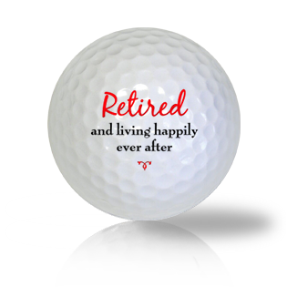 Retired Happily Ever After Golf Balls Used Golf Balls - Foundgolfballs.com