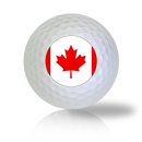 Canada Flag Golf Balls - Found Golf Balls