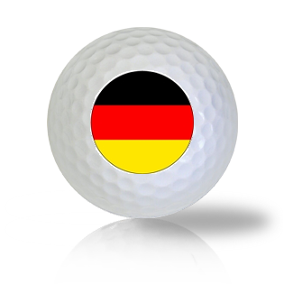 Germany Flag Golf Balls - Found Golf Balls