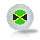 Jamaica Flag Golf Balls - Found Golf Balls