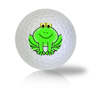 Frog Poised and Smiling Golf Balls Used Golf Balls - Foundgolfballs.com