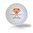 #1 Dad Golf Balls