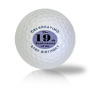Funny 40th Birthday Golf Balls Used Golf Balls - Foundgolfballs.com