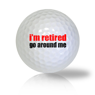 Retired So Go Around Me Golf Balls Used Golf Balls - Foundgolfballs.com