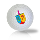Dreidel Golf Balls - Found Golf Balls