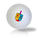 Dreidel Golf Balls - Found Golf Balls