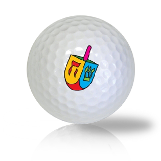 Dreidel Golf Balls - Found Golf Balls