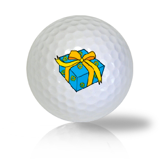 Happy Hanukkah Gift Golf Balls - Found Golf Balls