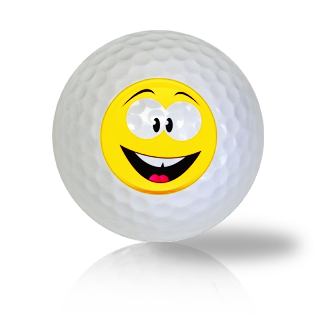 Joy Emoticon Golf Balls Used Golf Balls - Foundgolfballs.com