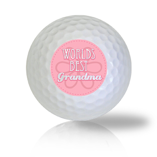 World's Best Grandma Golf Balls - Found Golf Balls