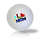 I Love You Mom Golf Balls - Found Golf Balls