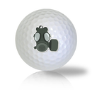 Gas Mask Golf Balls - Found Golf Balls