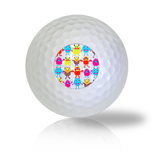 Monster Party Golf Balls Used Golf Balls - Foundgolfballs.com