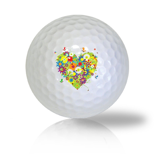 Happy Mother's Day Heart Golf Balls - Found Golf Balls