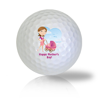 Happy Mother's Day Card Golf Balls - Found Golf Balls