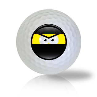 Ninja Emoticon Golf Balls Used Golf Balls - Foundgolfballs.com