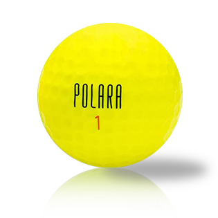 Polara Ultimate Straight Yellow Used Golf Balls - Foundgolfballs.com