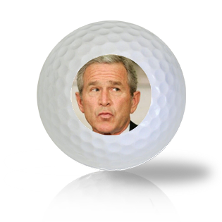 George Bush Golf Balls - Found Golf Balls