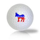 Democrat Donkey Golf Balls - Found Golf Balls