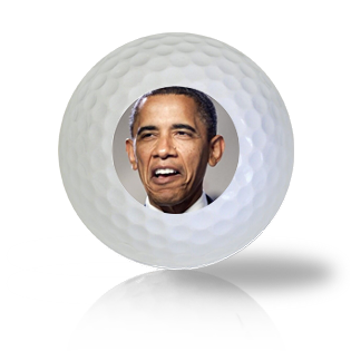 Obama Yuck Golf Balls - Found Golf Balls
